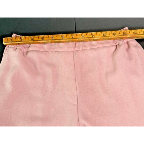 Anthropologie The Essential Pull On Trouser Pants Tapered Womens XS Mauve - Picture 4 of 10